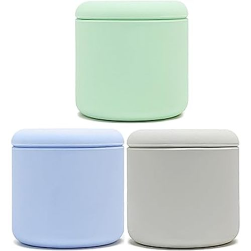 Soft Travel Essentials | Silicone (Green, Blue, Gray)