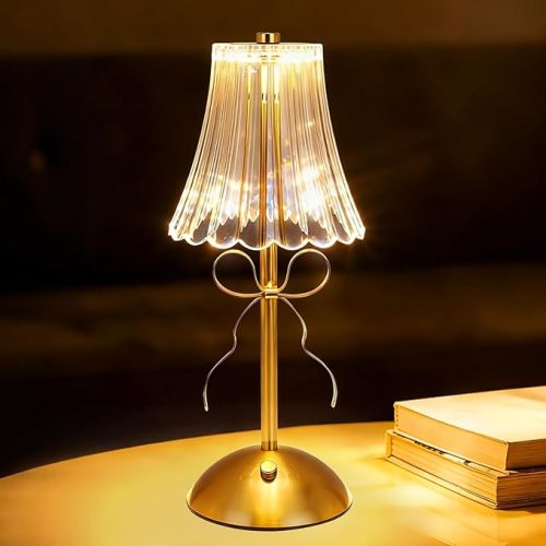 Crystal Bow Table Lamp