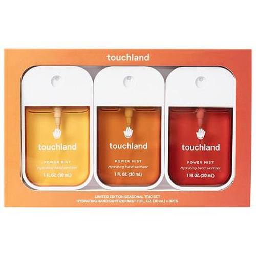 Touchland Limited Edition Power Mist Hydrating Hand Sanitizer Seasonal Trio Set
