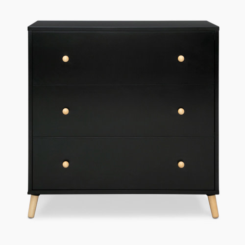 Delta Children Essex 3 Drawer Dresser - Ebony/Natural