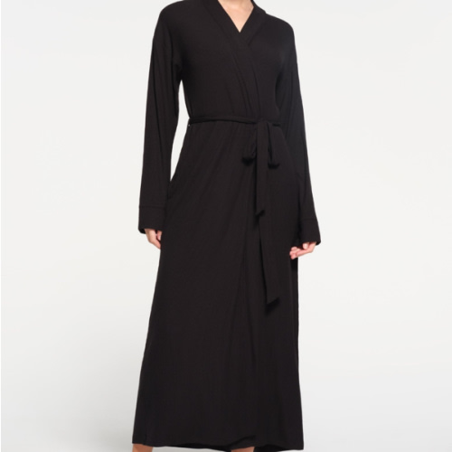 SOFT LOUNGE LONG ROBE | ONYX