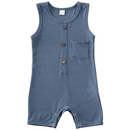 Newborn Summer Baby Boy Girl Rompers Bodysuit Jumpsuit Playsuit One Piece Outfit Clothes