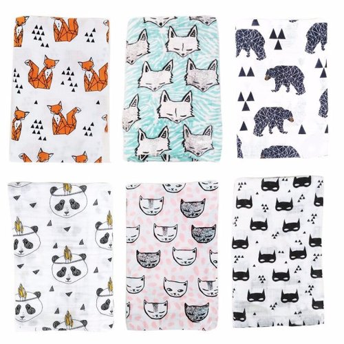 Muslin Swaddle Blankets, Various Designs
    
    
    
      â€“ momma.shop