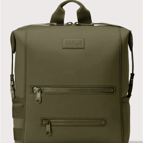 Indi Diaper Backpack in Dark Moss, Large