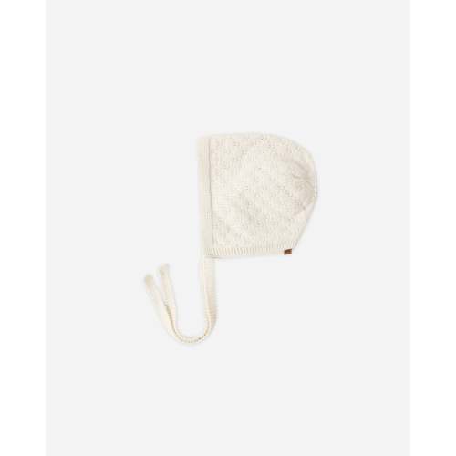 Knit Bonnet Natural – Quincy Mae