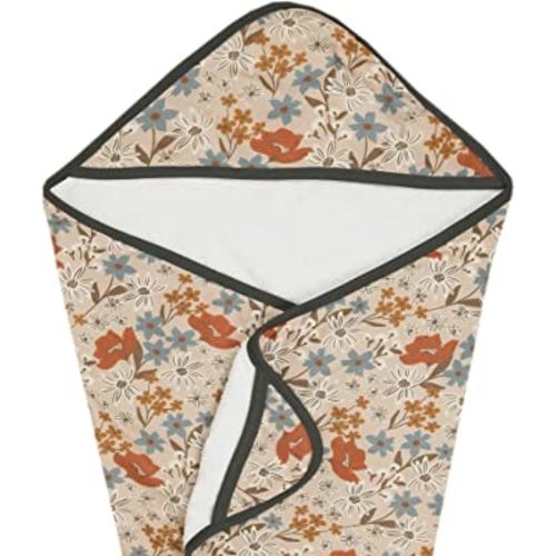 Copper Pearl Hooded Bath Towels Premium Knit/Terry Cloth Baby Towels with Hood, Pockets, and Cool Designs - Great to Gift and Make Bath Time Fun - Baby Bath Towel, Eden