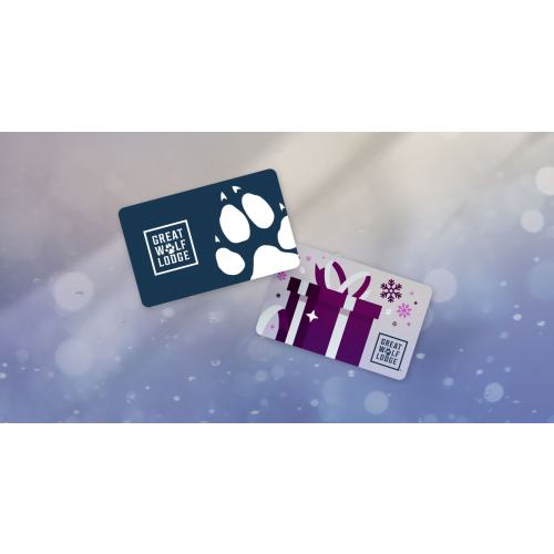 Gift Cards | Digital Gift Certificates | Great Wolf Lodge