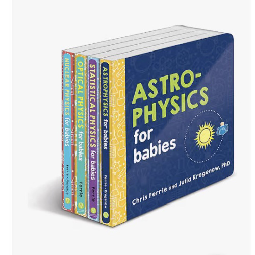 Baby University 4-Book Physics Set: Explore Astrophysics, Nuclear Physics and More with this Ultimate STEM Gift for Kids