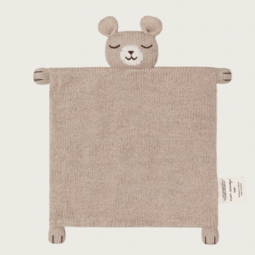 Knit Cuddle Cloth - Teddy Sand | Organic Zoo