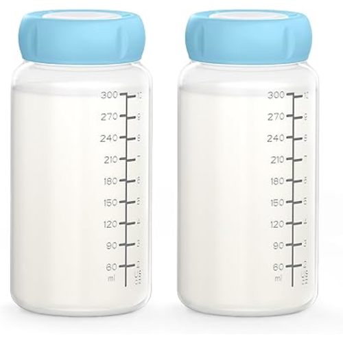 Xaproo Breastmilk Containers, Compatible with Xaproo Breast Milk Cooler-Blue (2PCS)