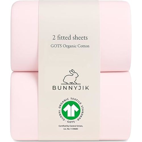 SNOO and Halo Compatible Bassinet Sheets GOTS Organic - Aegean Heritage Turkish Cotton 200 GSM - Feel The Quality at First Touch / 100% Cotton SNOO Smart Sleeper Mattress (2 Pack) Boy & Girl