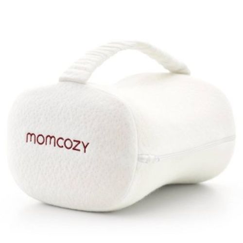 Momcozy Ergonomic Leg Pillow - White