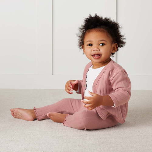 Member's Mark Baby 2-Pack Organic Cardigan - Samsclub.com