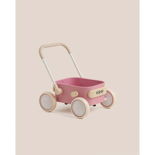 Baby Push Walker with Wheels, Pink