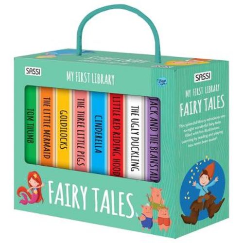 Sassi: My First Library - Fairy Tales - 8 Mini-Book Set, Illustrated Stories