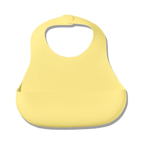 Magnetic Silicone Baby Bib – Waterproof, Dishwasher Safe, BPA Free Food-Grade, Feeding Bib for Infants and Toddlers