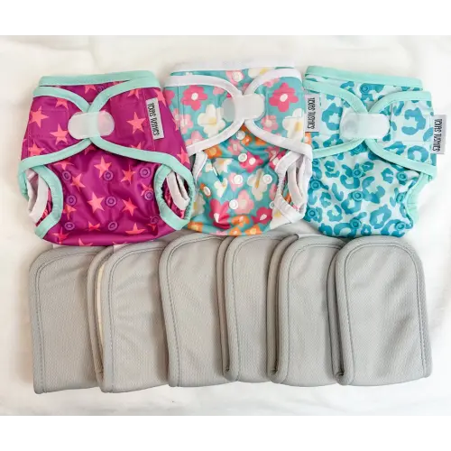 Tiny Tushies Newborn Hook & Loop Cover Bundles