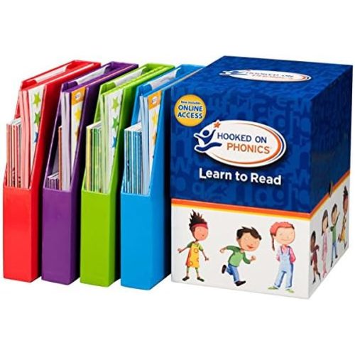 Hooked on Phonics Complete Learn to Read Kit (Pre-K through 2nd Grade | Ages 3-8) Paperback – January 1, 2017