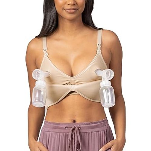Kindred Bravely Sublime Contour Hands Free Pumping & Maternity Bra for Nursing and Breastfeeding