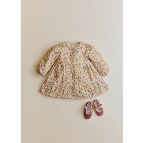 Louise Dress - Aster Floral Print