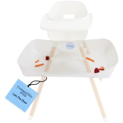 CATCHY - Food Catcher - Compatible with Lalo The Chair High Chair + 12 Other High Chairs - Highchair Sold Separately - Baby & Toddler Food & Mess Catcher - Under High Chair Accessory