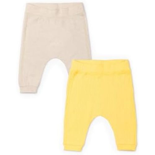 MONICA + ANDY Groove Pants, 100% Organic Baby Clothes for Boys, 2 Pack Pull On Baby Sweatpants