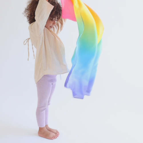 Rainbow Enchanted Playsilk | Shop Sarah's Silks