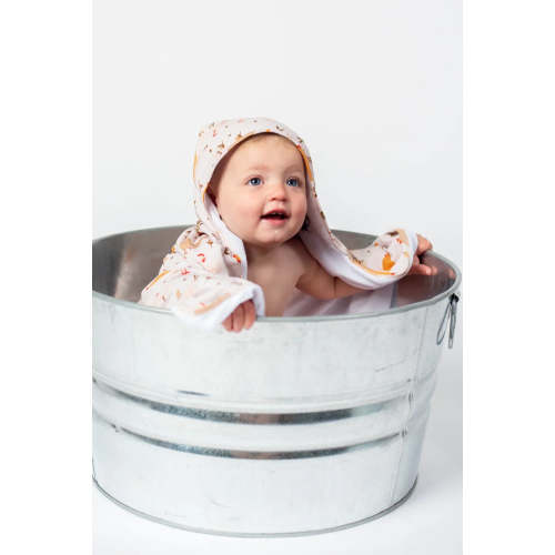 Cottage Chicken Baby/Toddler Hooded Towel