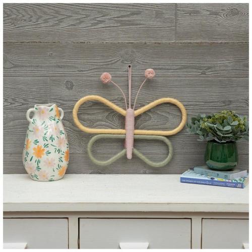 Wrapped Butterfly Wall Decor