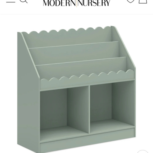 DaVinci Sammy Scallop Bookcase | Modern Nursery™