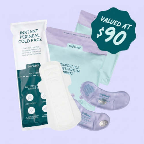 Birth Kit Booster Bundle - Postpartum Recovery Essentials | Tiny Hearts