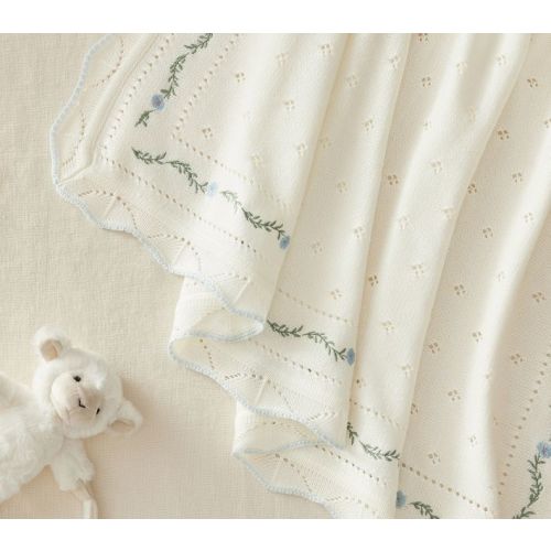 AERIN Pointelle Baby Blanket