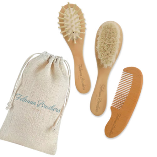 Vintage Wooden Brush | Feltman Brothers