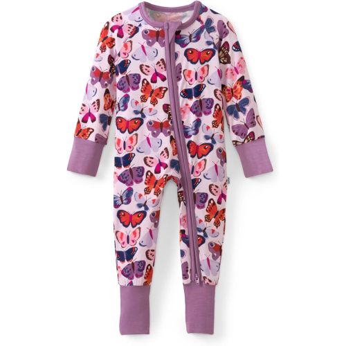 Little Sleepies Pajamas for Baby Boys & Girls, Viscose from Bamboo Baby Pajamas, Preemie & Newborn Sleepers, 2-Way Zipper PJs