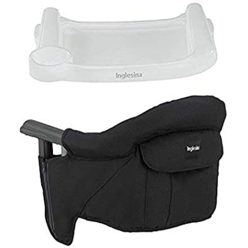 Inglesina Dining Table Chair + Tray in Black