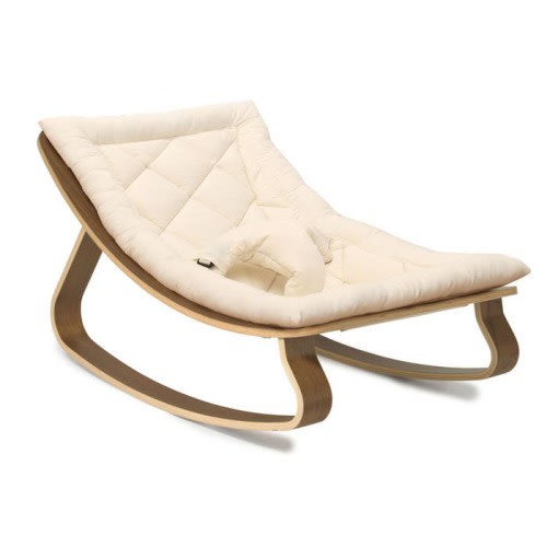 LEVO Walnut Baby Rocker