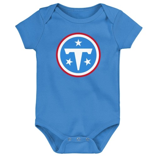Tennessee Titans Outerstuff Newborn Primary Logo Bodysuit - Light Blue