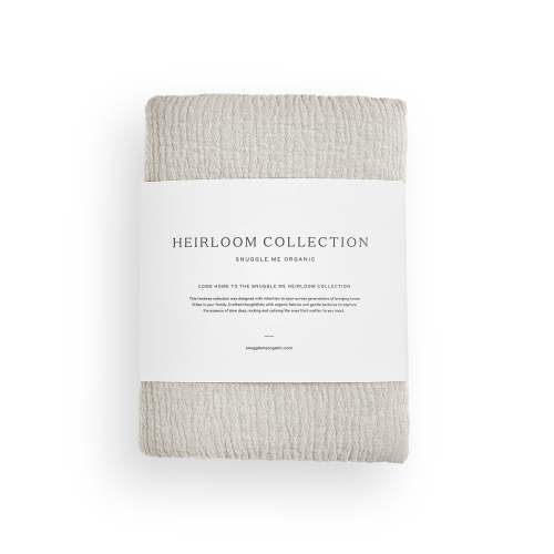 Infant Lounger Cover | Ash Gauze