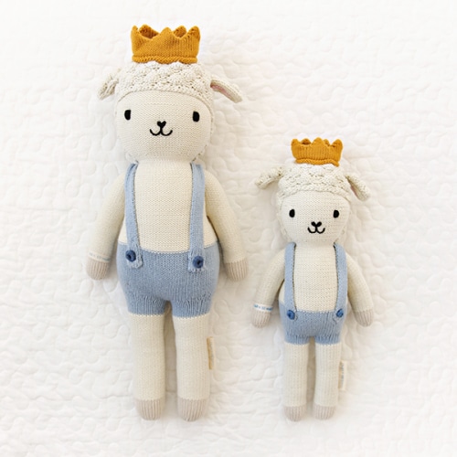 Sebastian the lamb - www.cuddleandkind.com