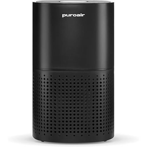 PuroAir 240 HEPA Air Purifier for Home Large Rooms - Covers Up To 1,000 Sq Ft - Filters Up To 99.9% of Pollutants, Smoke, Pollen, Dust - Quiet HEPA Air Filter - Air Purifiers for Bedroom