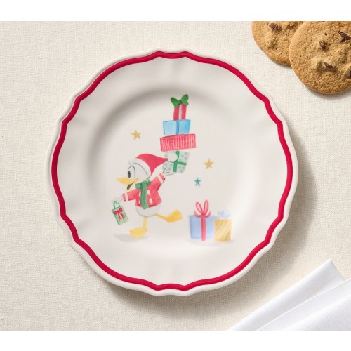 Disney Mickey Mouse and Friends Christmas Plate