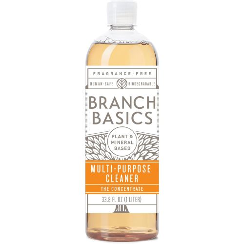 Branch Basics Concentrate REFILL- Multi-surface All Purpose Cleaner Concentrate - Laundry, Kitchen, and Bathroom Cleaner (33.8 Oz) Fragrance-Free
