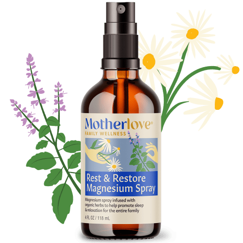 Rest & Restore Magnesium Spray – Motherlove Herbal Company