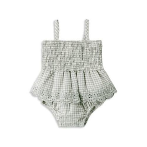 Girls' Smocked Skirted Romper - Baby