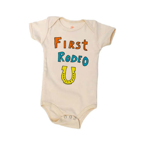 First Rodeo Natural Organic Onesie