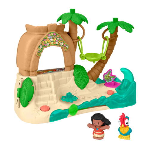 Fisher-Price Little People Disney Princess Moana Island Adventure Playset with Figures