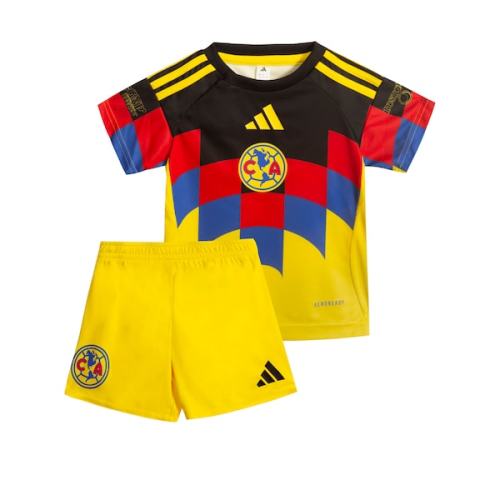 Club America adidas Infant 2025/26 Home Kit Set - Yellow