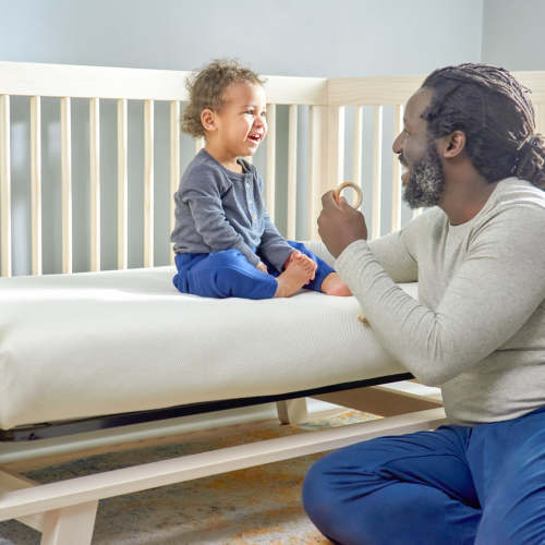 Naturepedic Organic Breathable Lightweight 2-Stage Crib Mattress