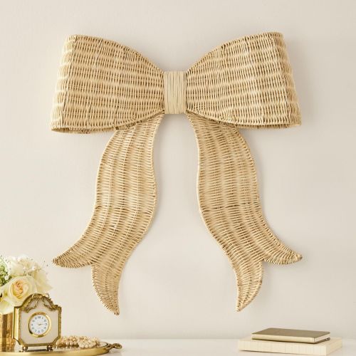 LoveShackFancy Rattan Bow (26"x 28")
