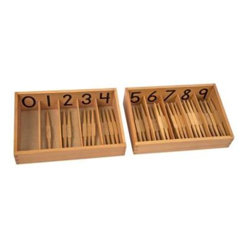 Spindle Boxes - the Whole Set | E&O Montessori, US